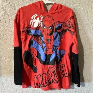 Boys hooded long sleeve